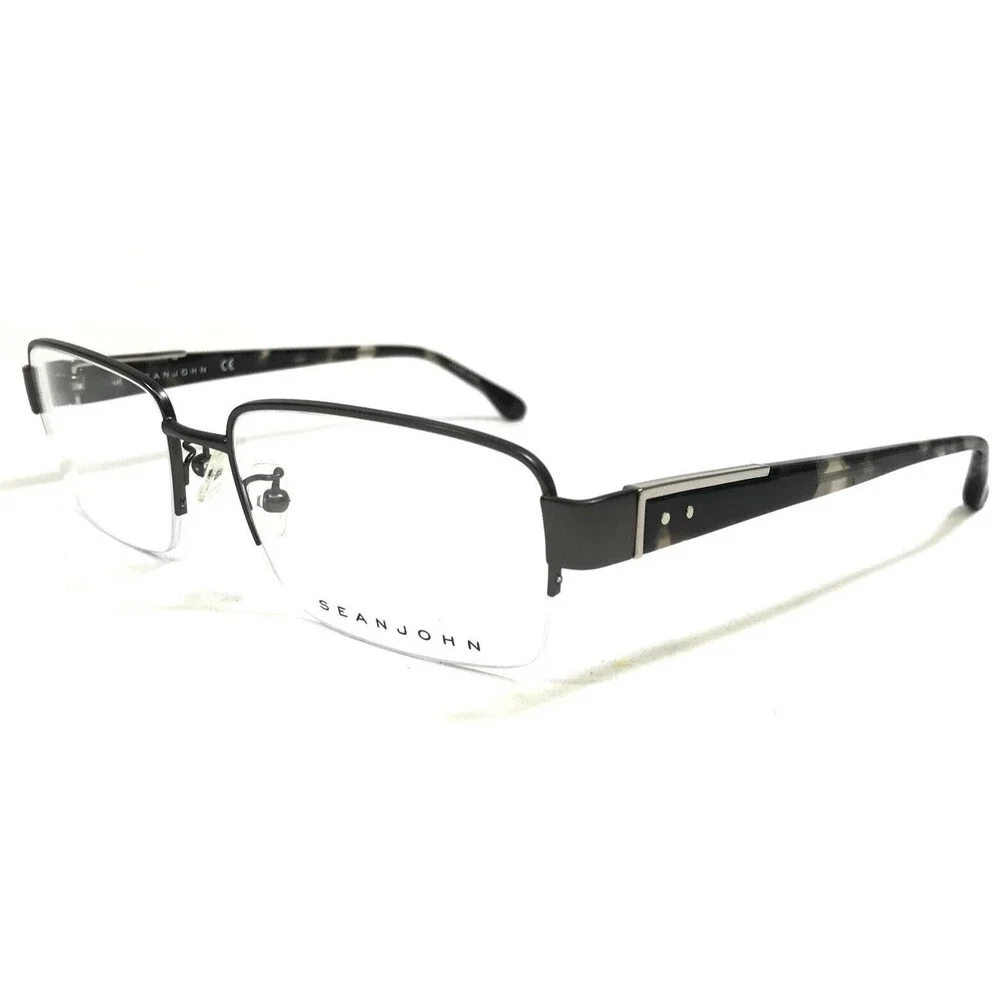 Sean John Eyeglasses Frames SJ1043 033 Tortoise Gray Rectangular 58-18-145